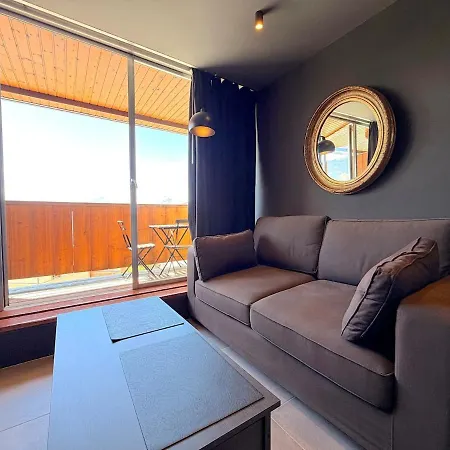 Apartamento Vrai Cocon En Centre-ville Avec Jolie Vue Huez